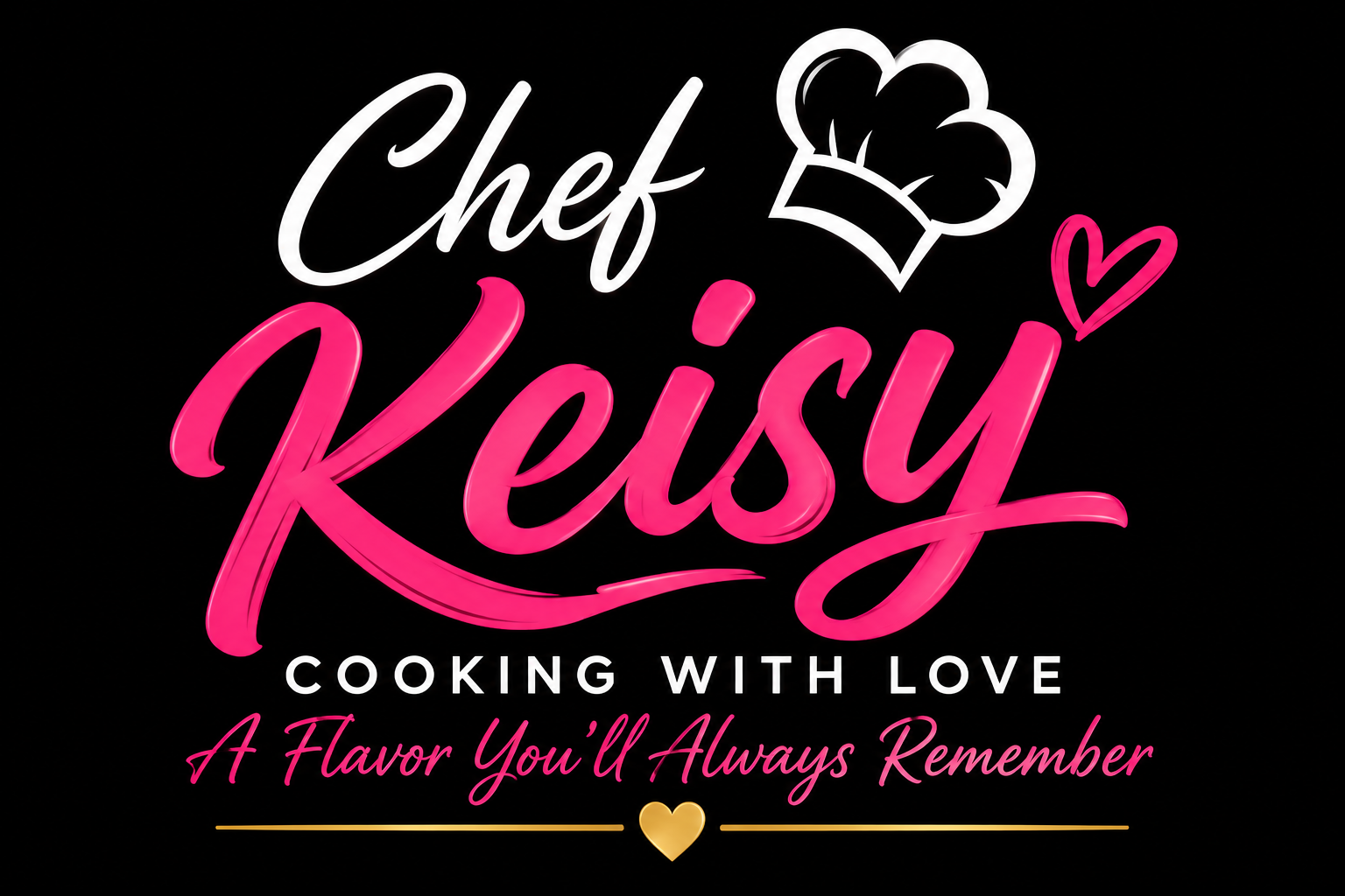 Chef Keisy — Cooking with Love logo